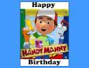 Handy Manny Edible Image